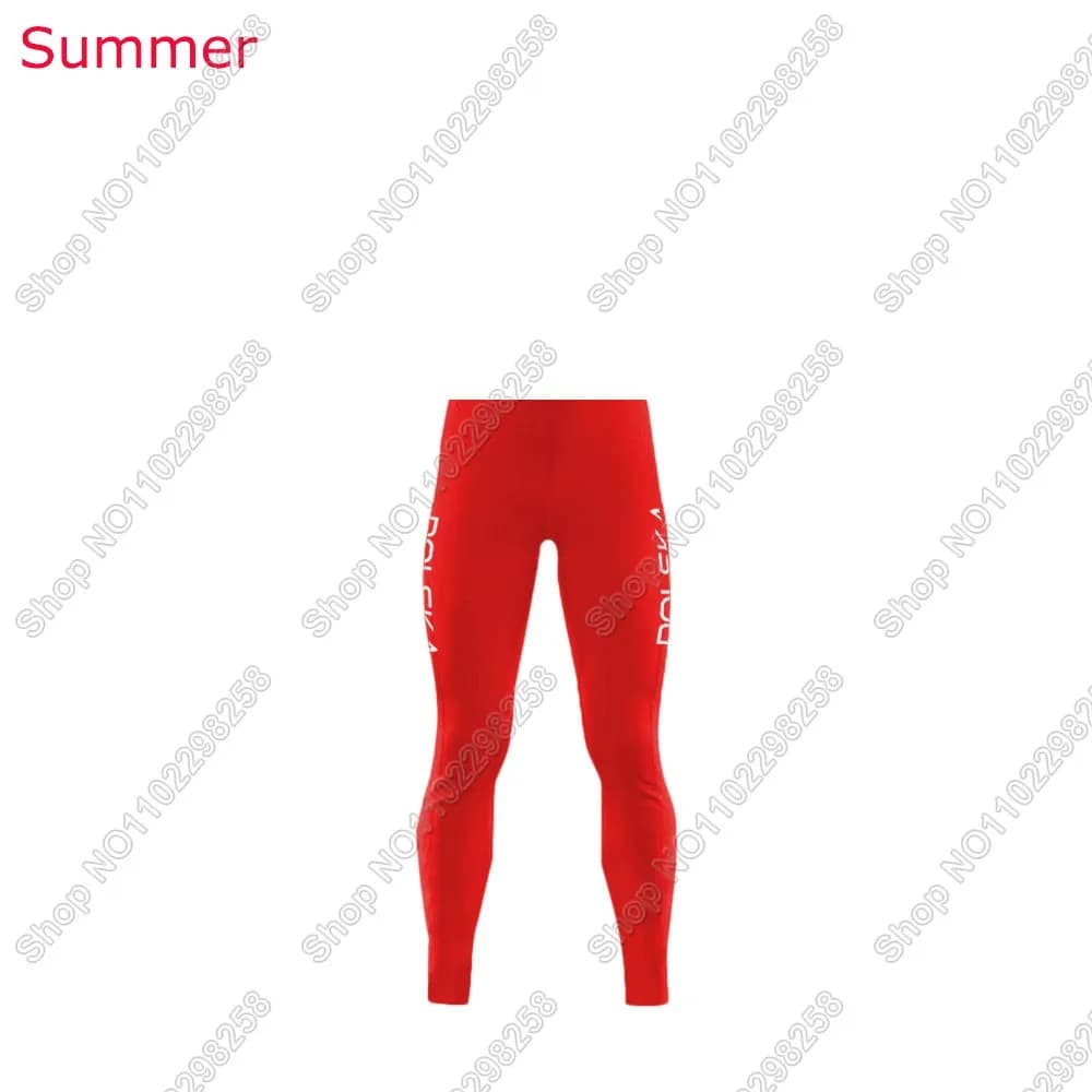 Polska équipe nationale 2025 maillot de cyclisme ensemble pologne hiver été vêtements costume hommes