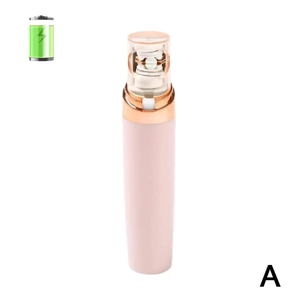 Épilateur facial électrique de haute qualité, avec lumière LED, mini rasoir indolore, rasoir électri