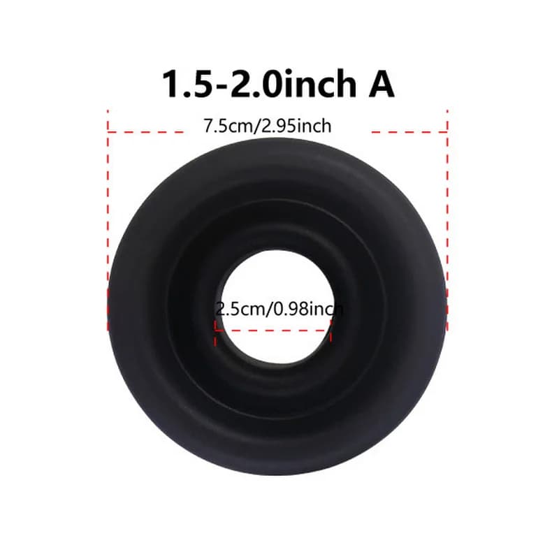Manchon de pénis de taille SML-XL-XXL pour pompe à pénis en acrylique, accessoires Sexy pour hommes,