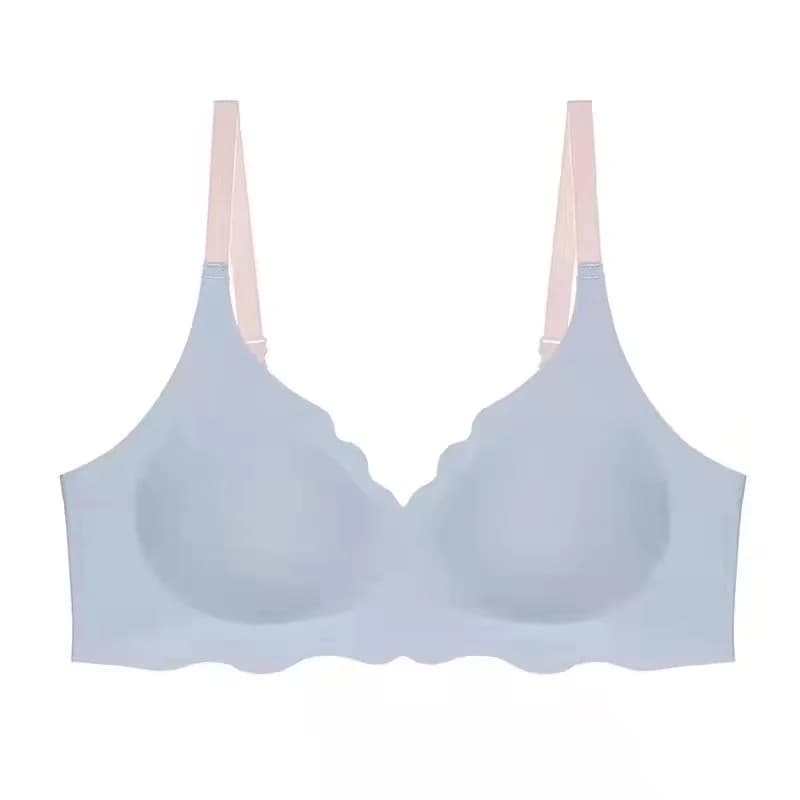Haut sans Trace, sous-vêtements pour femmes, sans anneau en acier, pur désir, Support supérieur conf