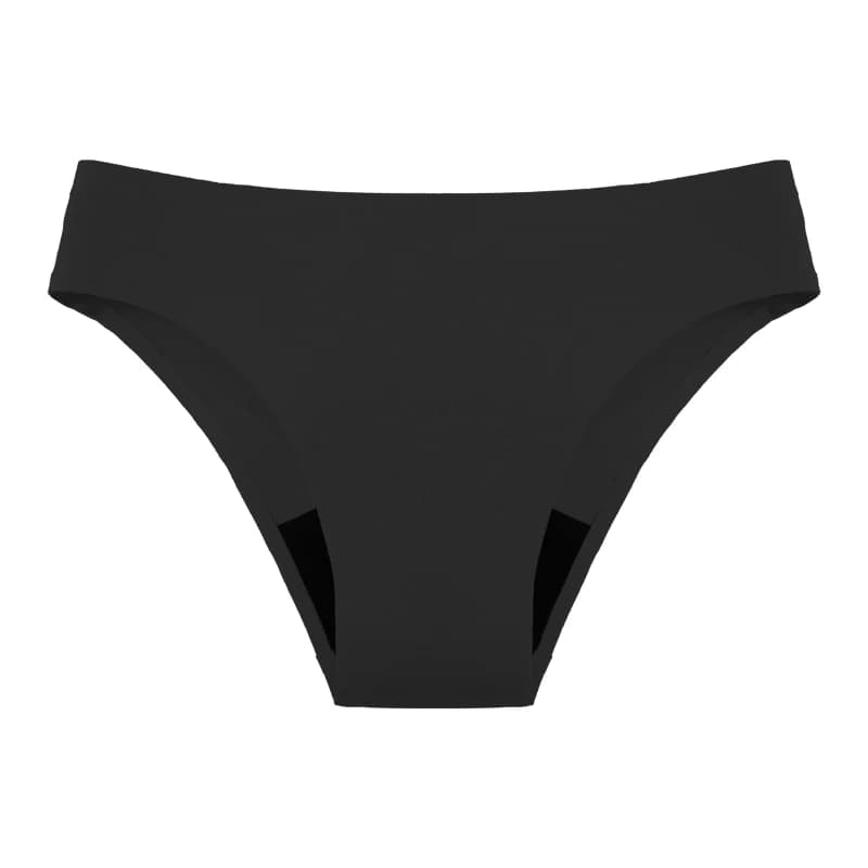 Maillot de bain sans couture pour adolescents, culotte menstruelle, 4 couches, étanche, bikini pour