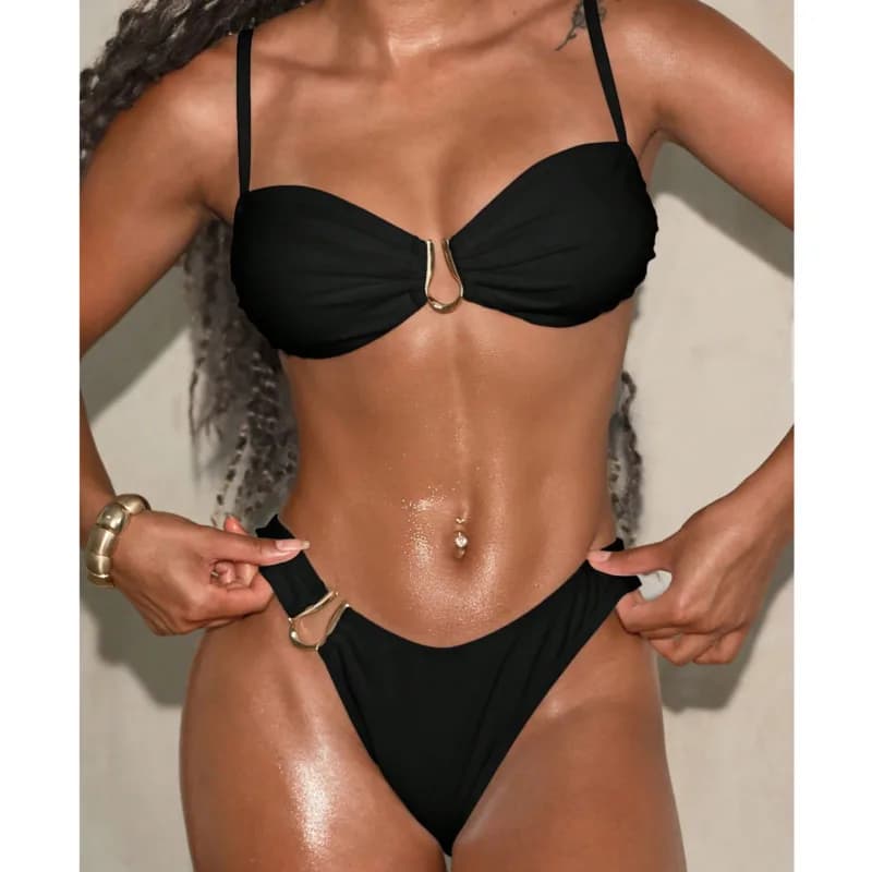 Noir Sexy Bikinis 2026 femmes maillots de bain femme maillot de bain pour maillot de bain maillots d