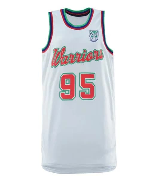2026 Warriors de Nouvelle-Zélande # Maillot de rugby 95 Singlet, taille : S-5XL