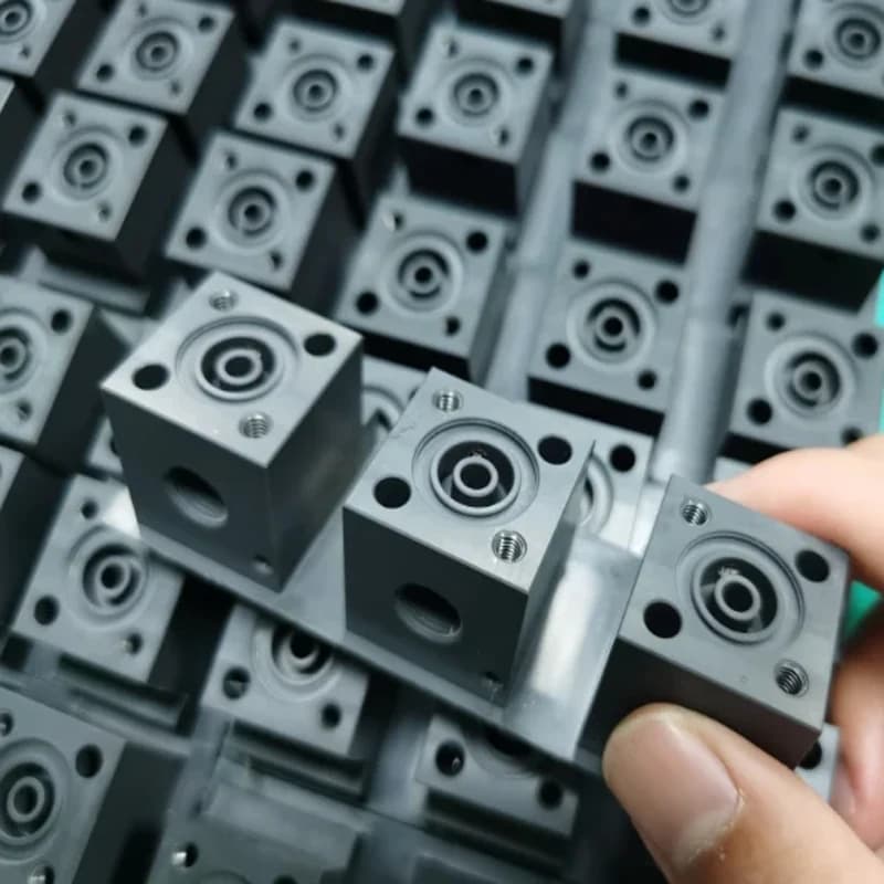 Pièces en plastique POM, nylon, ABS, PVC usinées avec précision par CNC, fabrication sur mesure de p