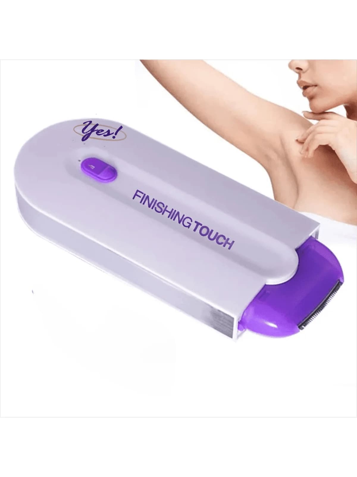 Kit d'épilation laser professionnel indolore, épilateur tactile rechargeable USB pour corps, visage,