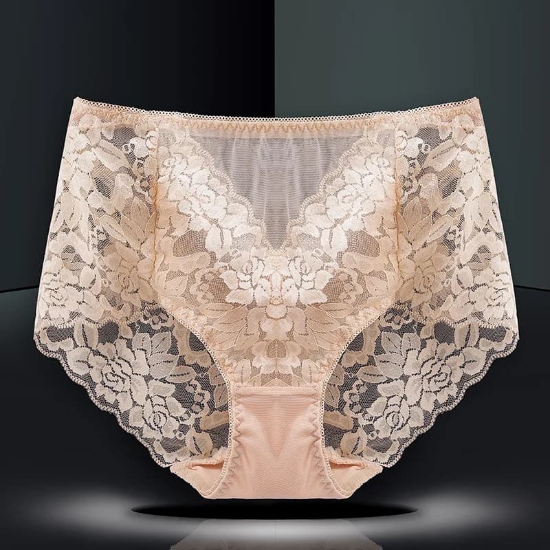 Culotte transparente en dentelle pour femmes, sous-vêtements Sexy, confortable, respirant, Lingerie