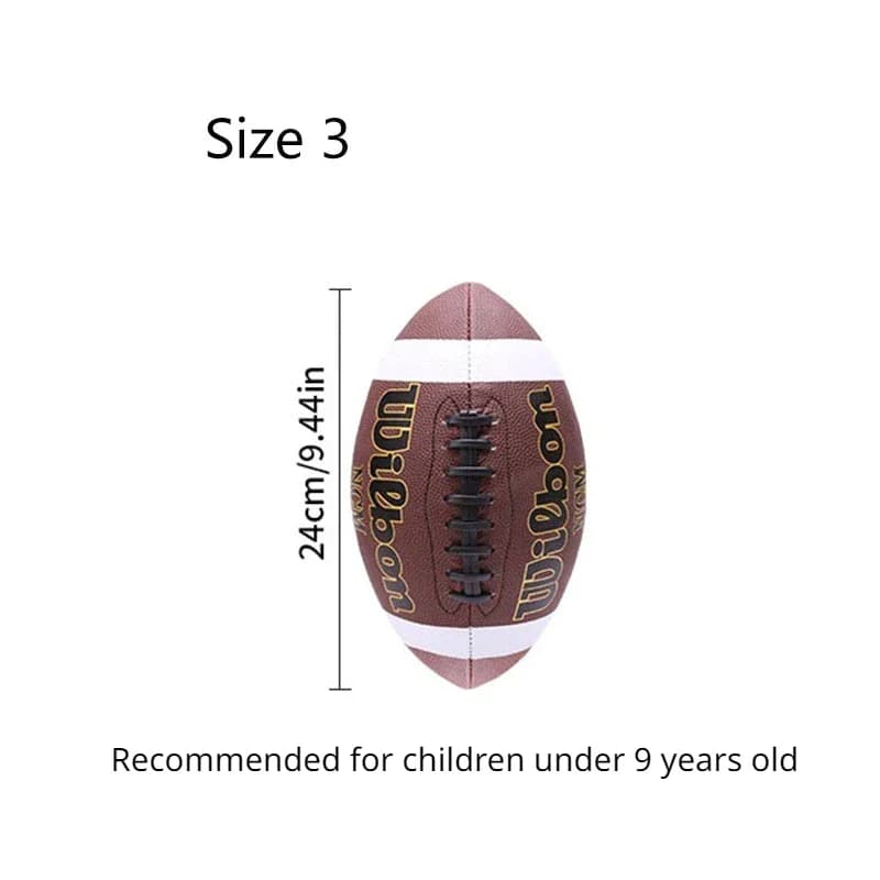 Football américain Football Rugby Association Football Footy Ball taille 3 6 9 sport Football adulte